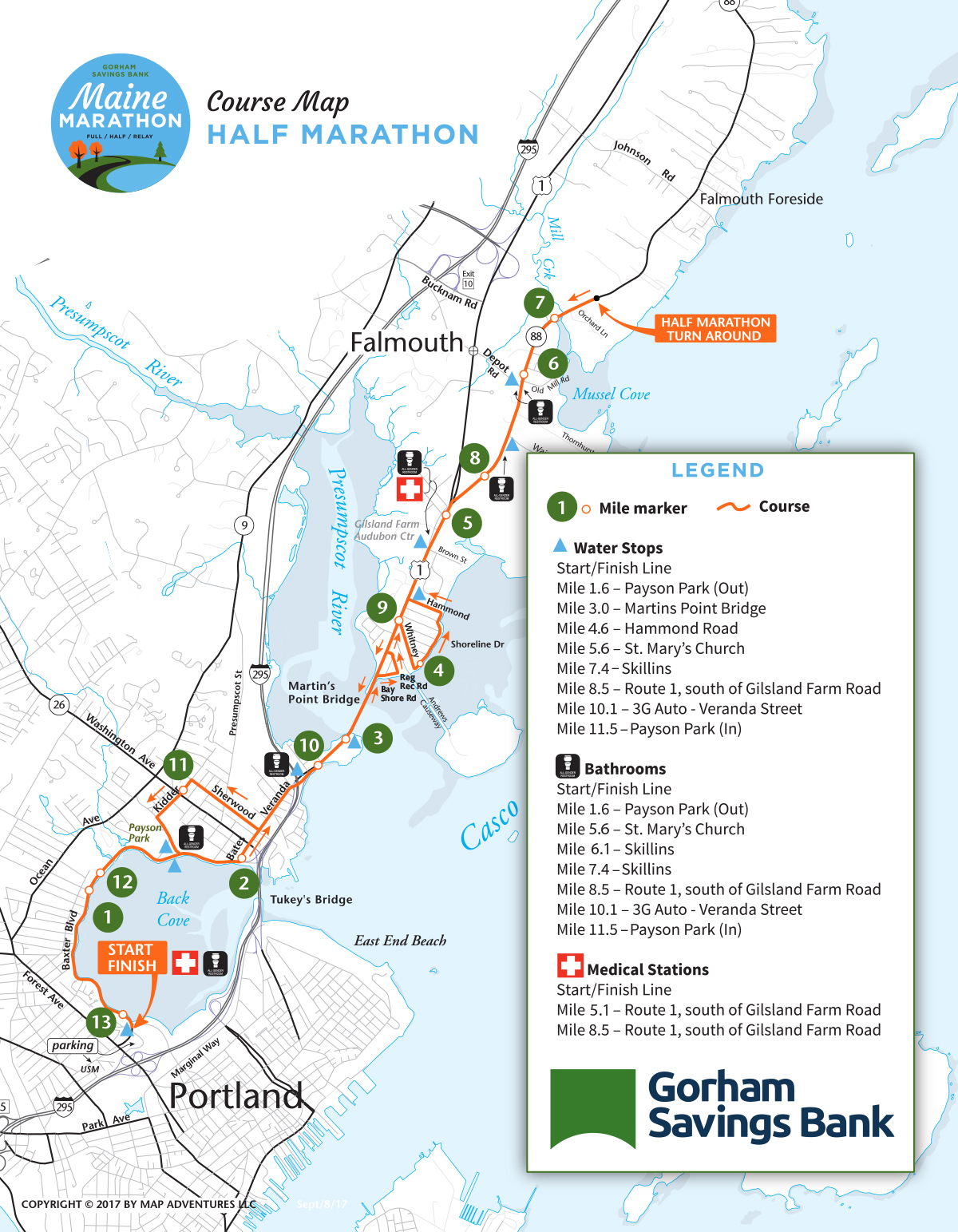 Half Marathon Map 2023
