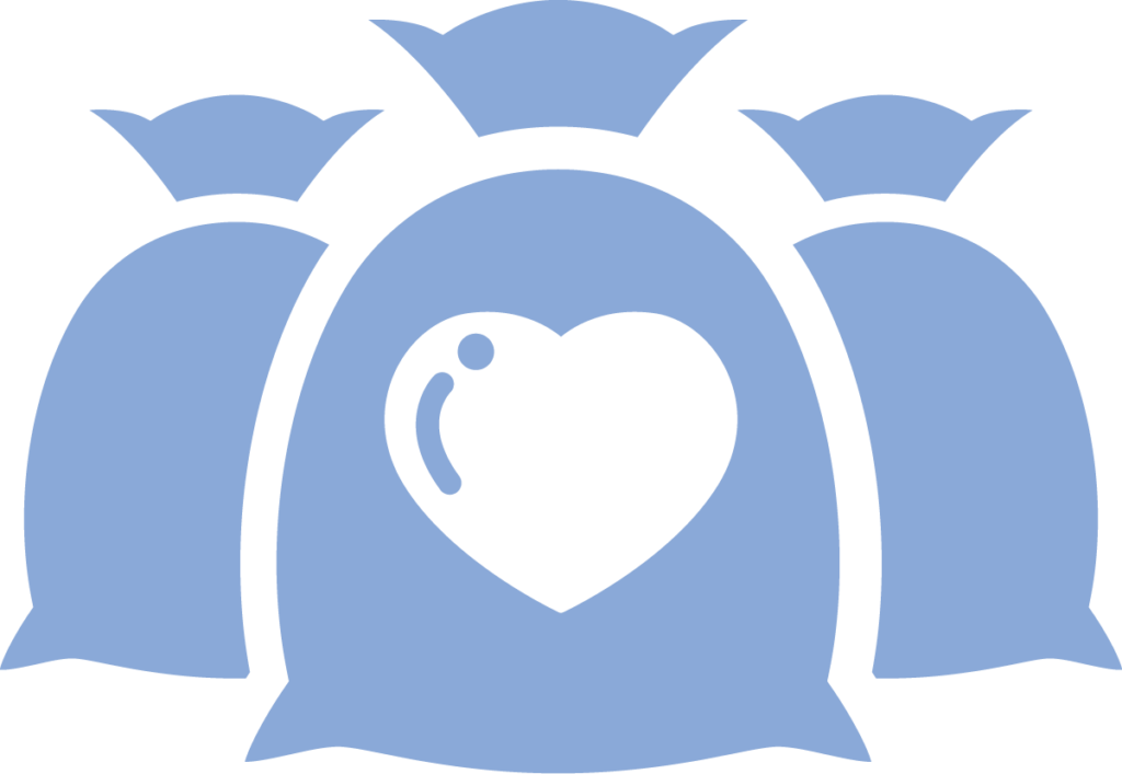 donated to charity icon