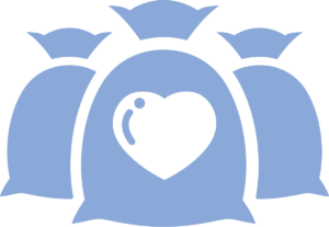 donated to charity icon